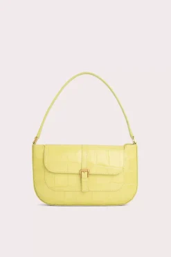 Miranda Apple Maxi Croco Embossed Leather