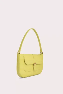Miranda Apple Maxi Croco Embossed Leather