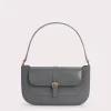 Miranda Cement Semi Patent Leather