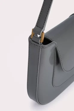 Miranda Cement Semi Patent Leather