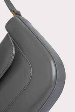 Miranda Cement Semi Patent Leather
