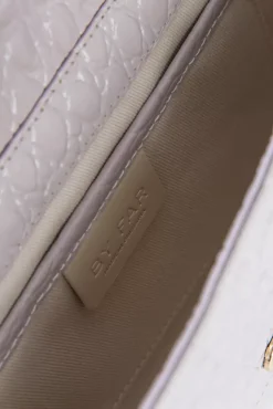 Miranda Dawn Circular Croco Embossed Leather