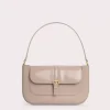 Miranda Khaki Semi Patent Leather