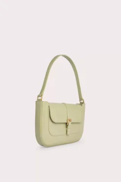 Miranda Olive Semi Patent Leather