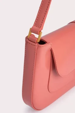 Miranda Salmon Semi Patent Leather