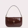 Miranda Tabac Semi Patent Leather