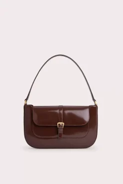 Miranda Tabac Semi Patent Leather