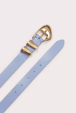 Moore Bluebell Semi Patent Leather