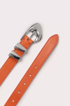 Moore Burnt Orange Leather