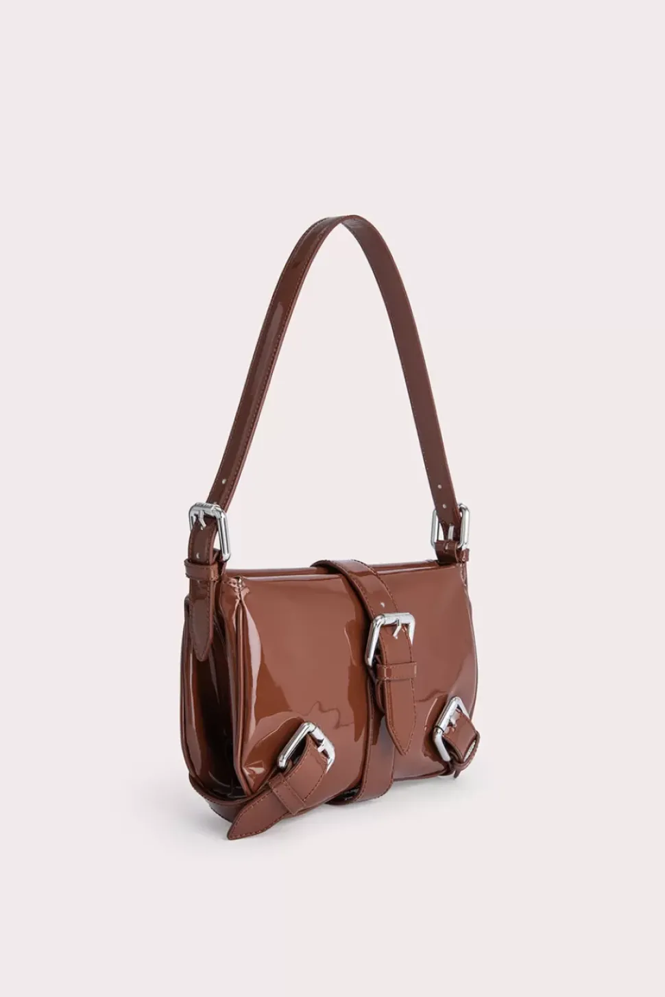 Murphy Chocolate Patent Leather