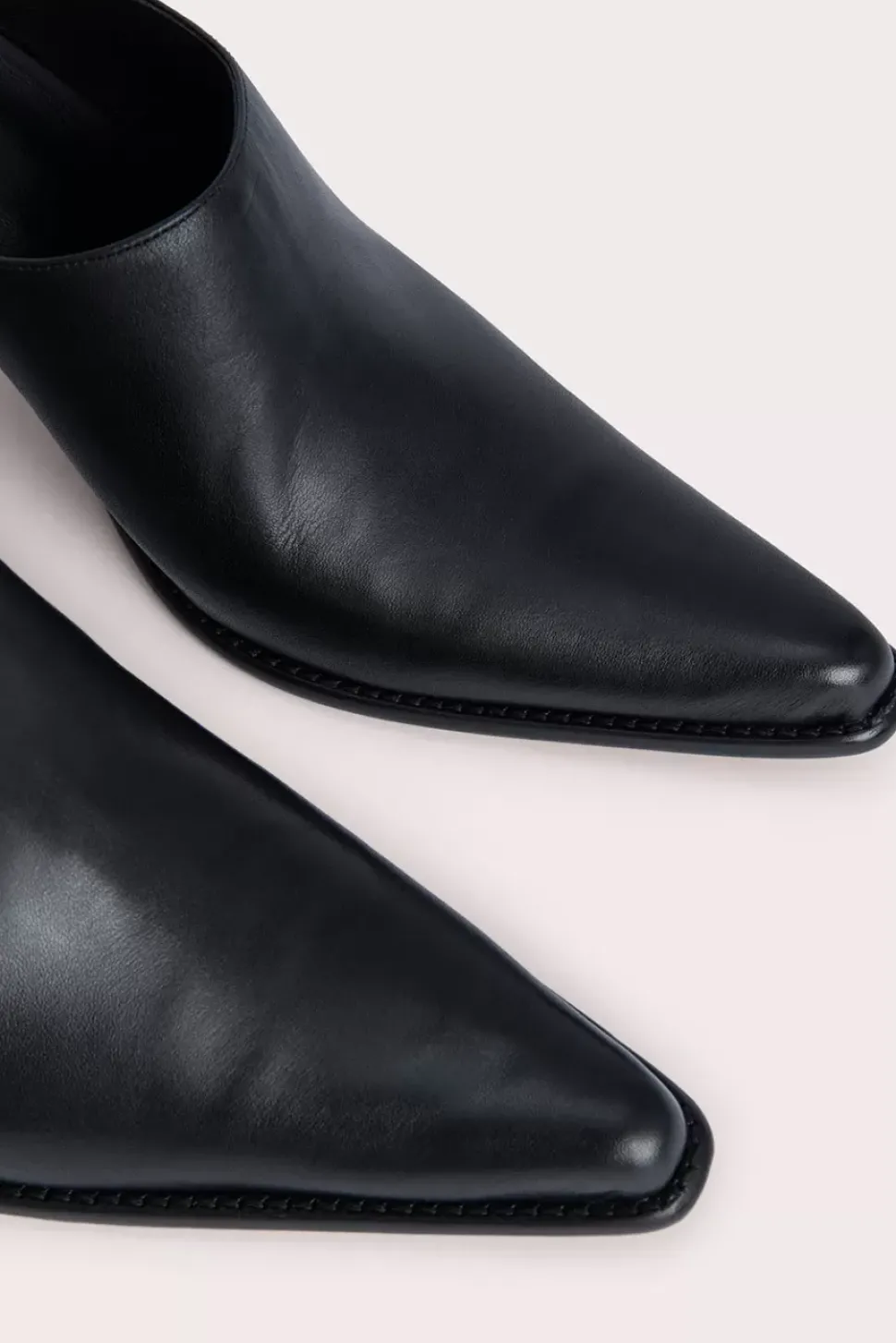 Nef Black Nappa Leather