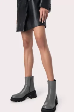 Norris Cement Nappa Leather