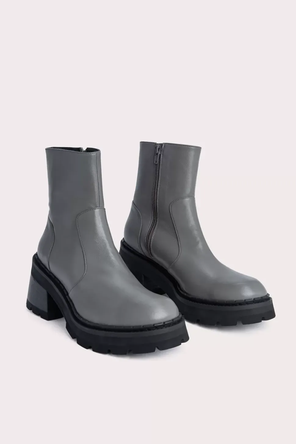 Norris Cement Nappa Leather