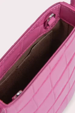 Note Lipstick Maxi Croco Embossed Leather