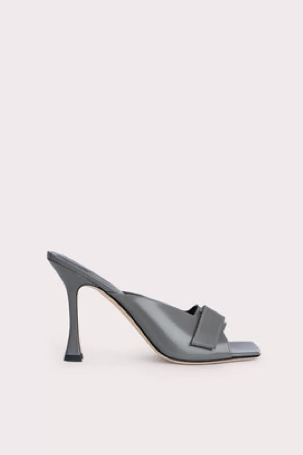 Olivia Cement Semi Patent Leather