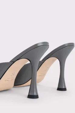 Olivia Cement Semi Patent Leather