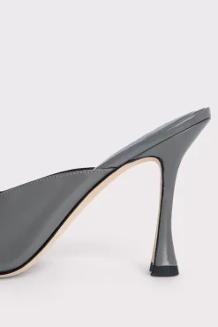 Olivia Cement Semi Patent Leather