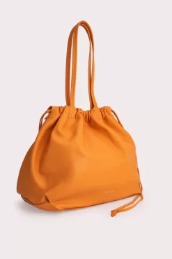 Oslo Orange Flat Grain Leather
