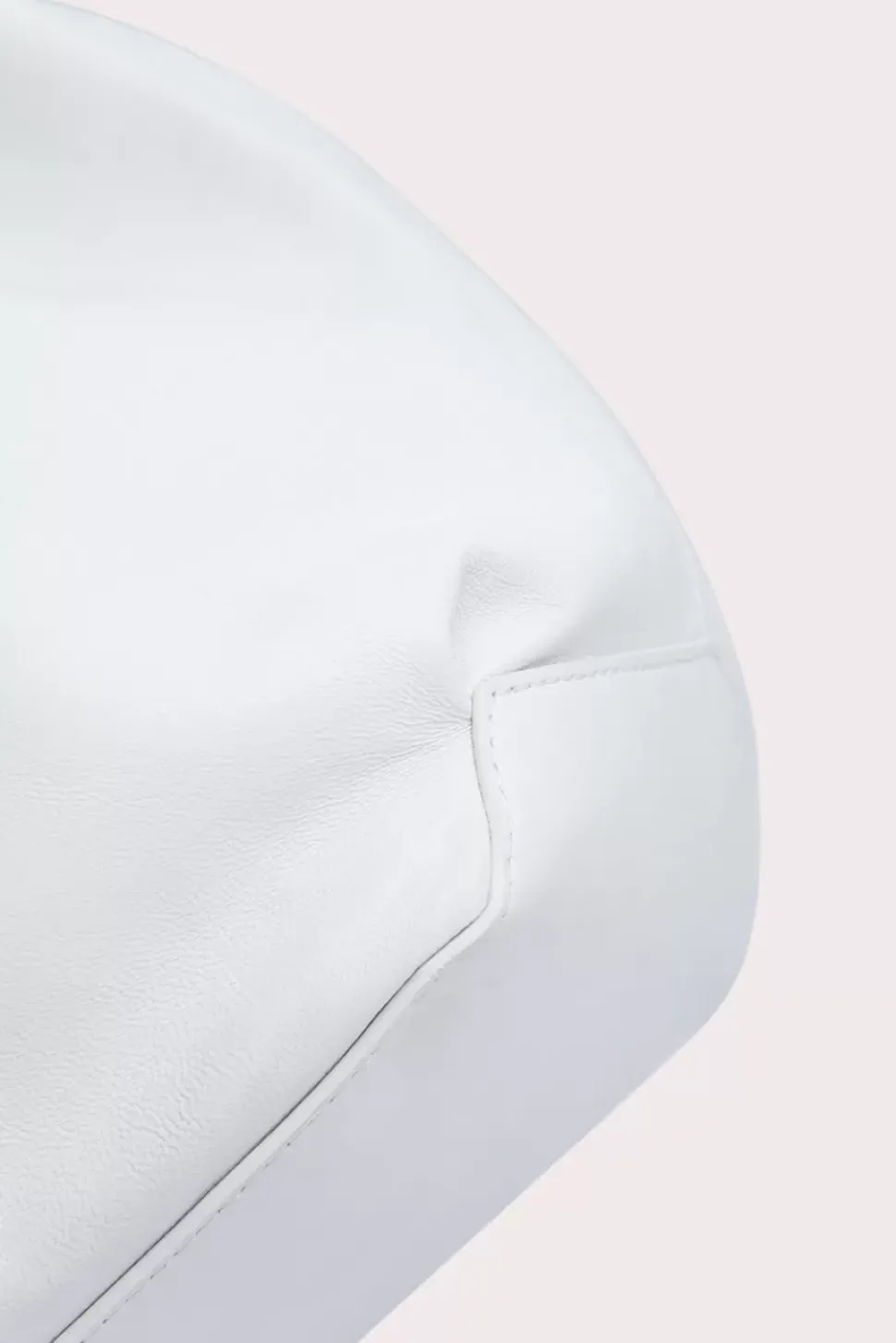 Oslo White Nappa Leather