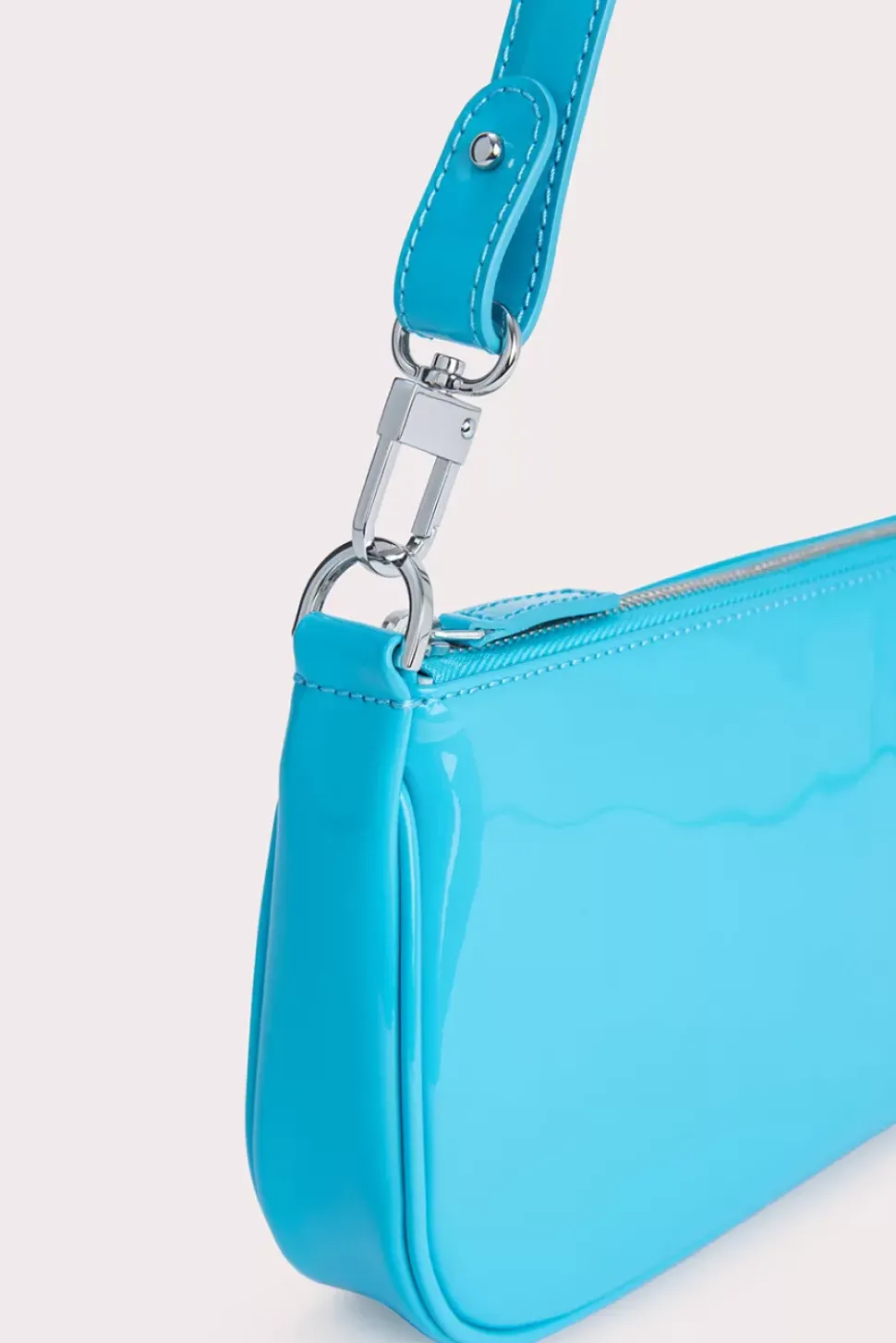 Rachel Aqua Patent Leather