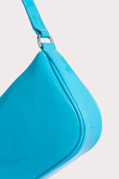 Rachel Aqua Patent Leather