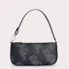 Rachel Black Stud Leather