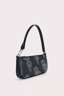Rachel Black Stud Leather