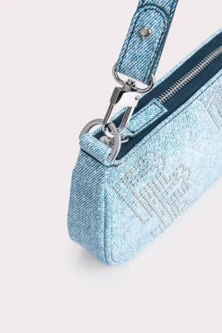 Rachel Denim Stud Leather