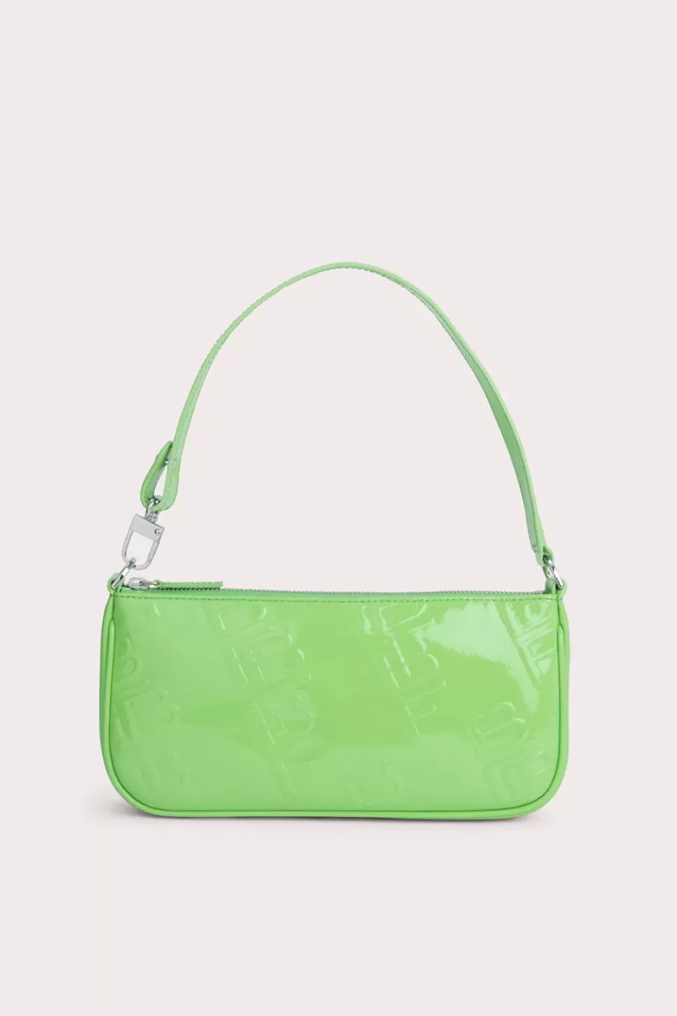 Rachel Fresh Green Embossed Patent Leather