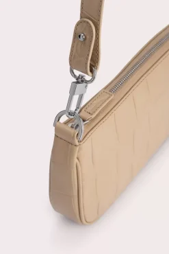 Rachel Kraft Maxi Croco Embossed Leather