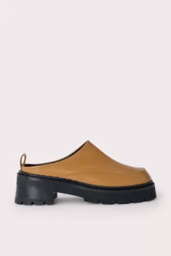 Reyna Peanut Butter Soft Semi Patent Leather