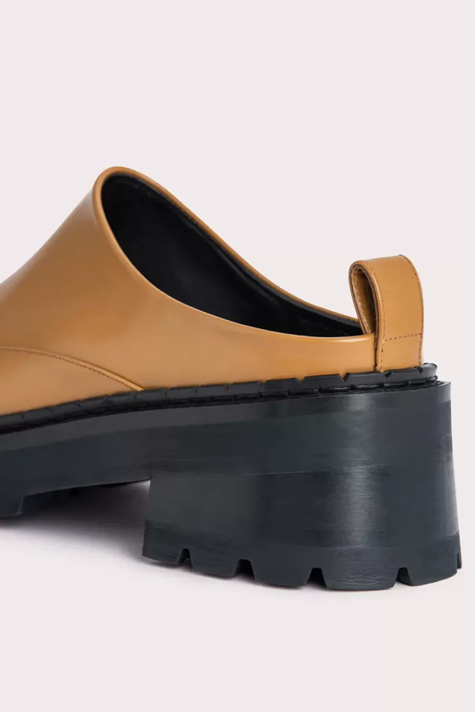 Reyna Peanut Butter Soft Semi Patent Leather