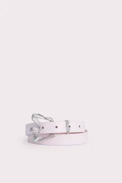 Ribbon Petal Semi Patent Leather