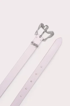 Ribbon Petal Semi Patent Leather