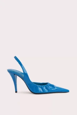 Ridge Cerulean Patent Leather
