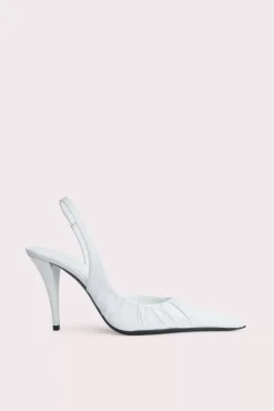 Ridge White Nappa Leather