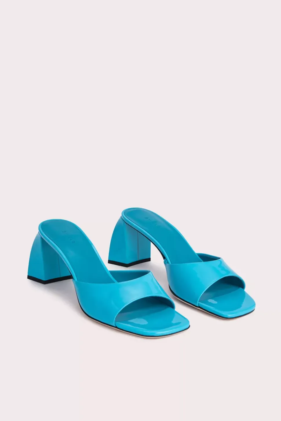 Romy Aqua Patent Leather