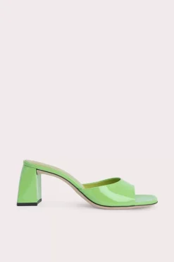 Romy Fresh Green Patent Leather