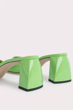 Romy Fresh Green Patent Leather