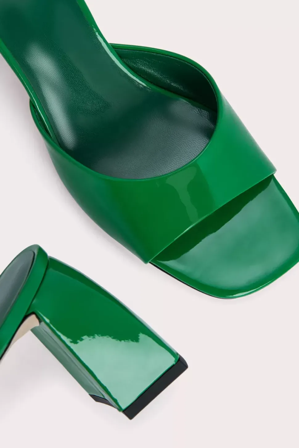 Romy Green Patent Leather