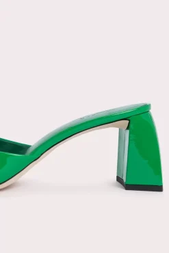 Romy Green Patent Leather