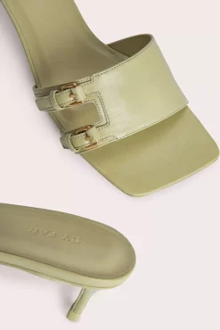 Roni Olive Gloss Leather