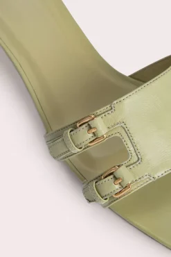Roni Olive Gloss Leather
