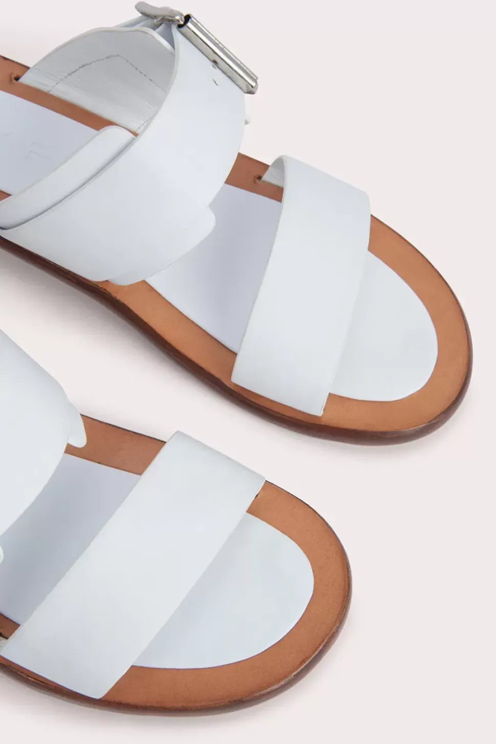 Ross White Nappa Leather
