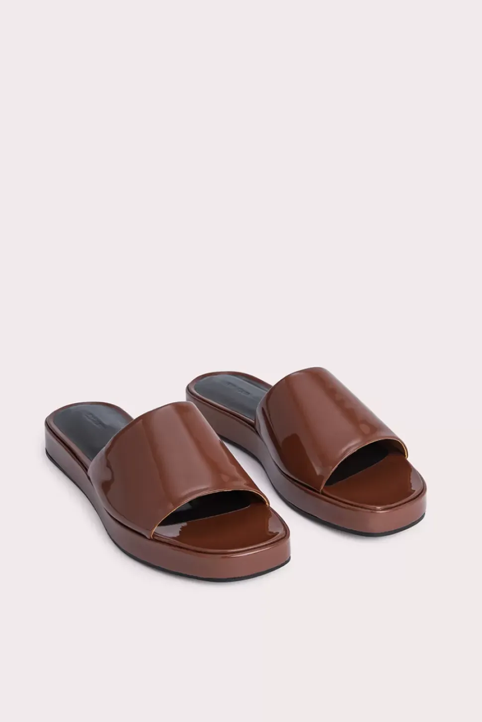 Shana Chocolate Patent Leather