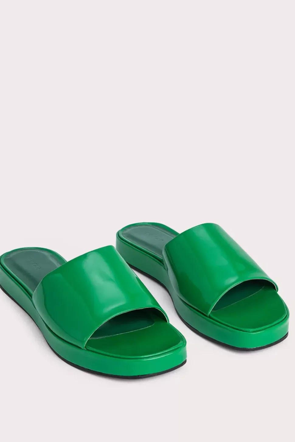 Shana Green Patent Leather