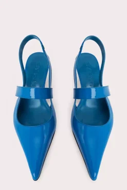 Shirley Cerulean Patent Leather