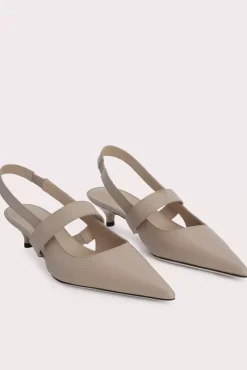 Shirley Taupe Nappa Leather