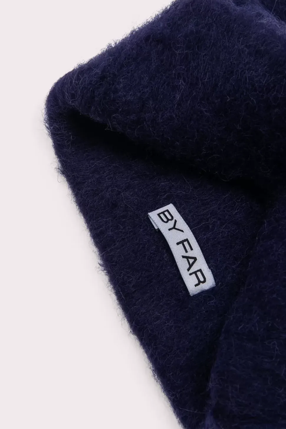 Solid Brushed Hat Ink Alpaca