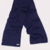 Solid Brushed Scarf Ink Alpaca